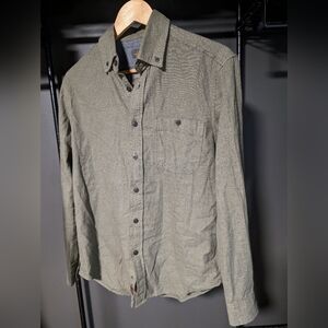 Olive Button-Up Shirt
